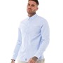 Tokyo Laundry Mens Augustus Long Sleeve Shirt Light Blue
