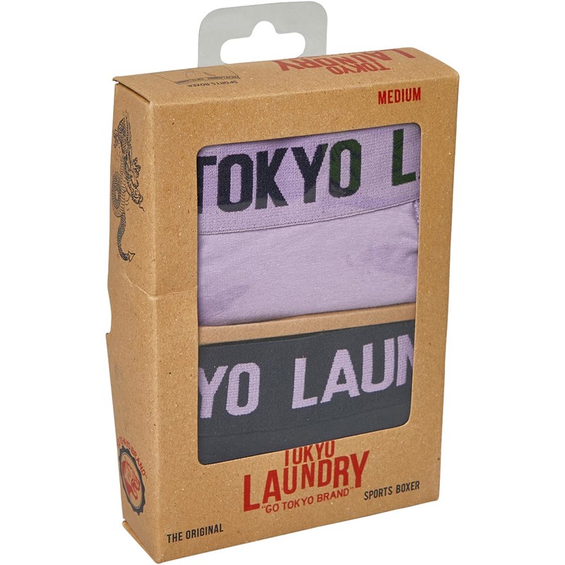 Tokyo Laundry Mens Lumber Two Pack Boxers Pack A