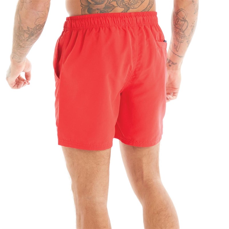 Tokyo Laundry Mens Namaste Swim Shorts Red