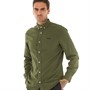 Tokyo Laundry Mens Holkham Long Sleeve Shirt Khaki