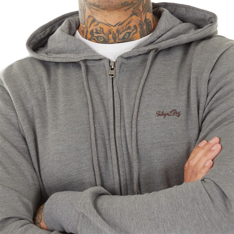 Tokyo Laundry Mens Invex Tracksuit Grey