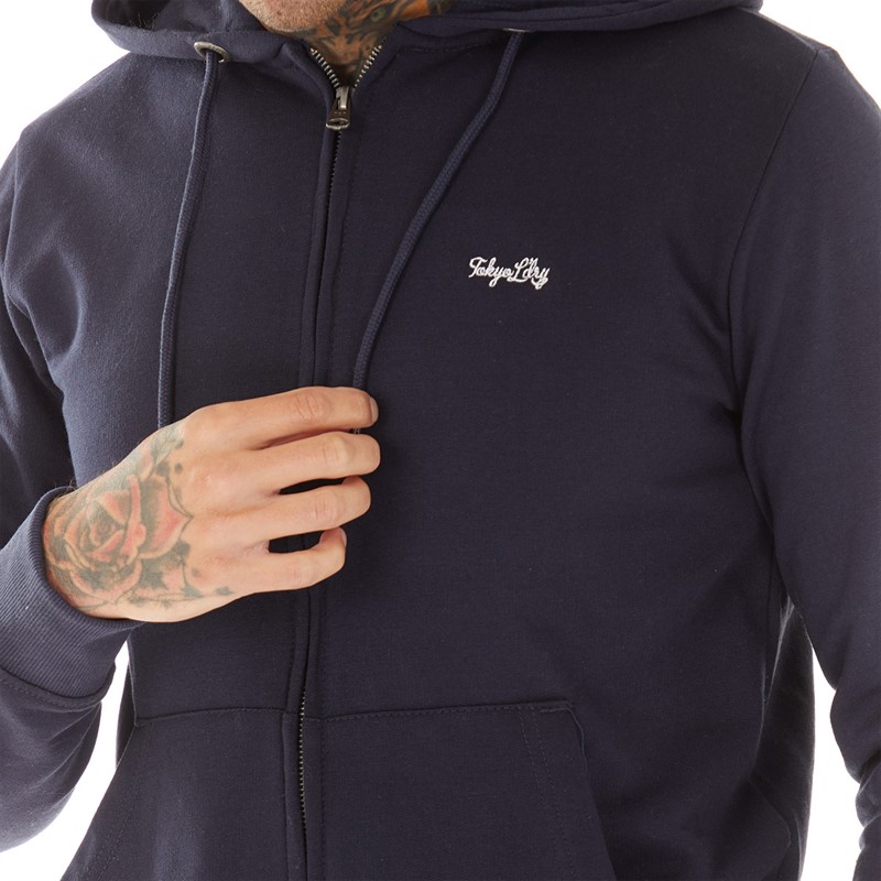 Tokyo Laundry Mens Invex Tracksuit Navy