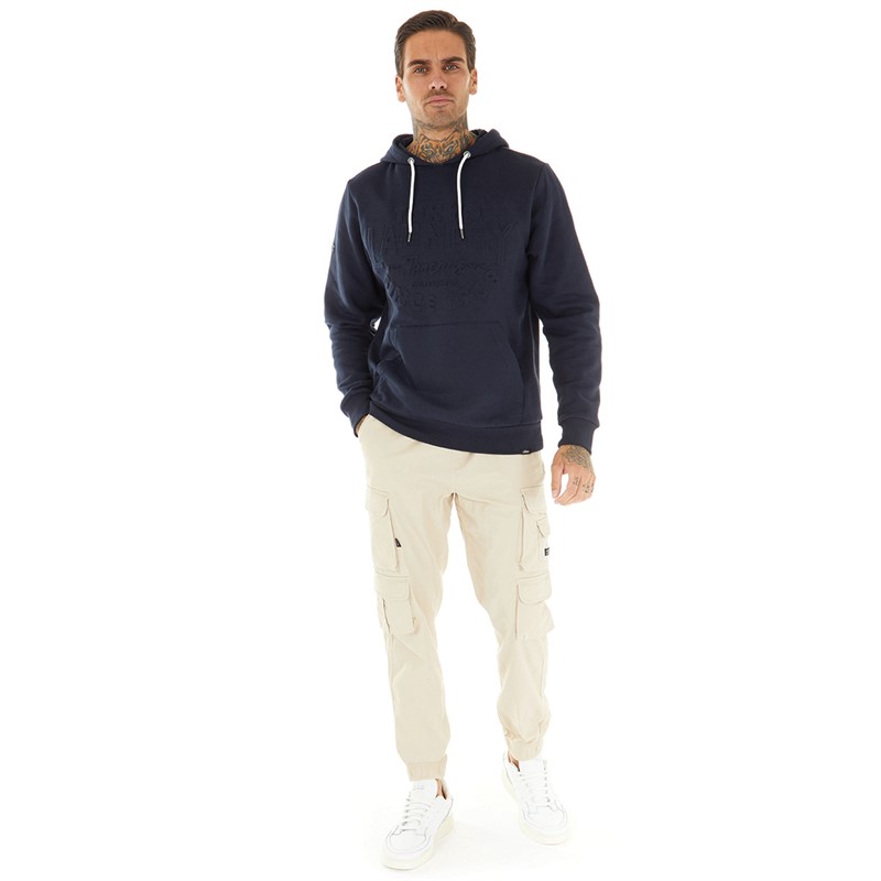 Tokyo Laundry Mens Tides Hoodie Navy