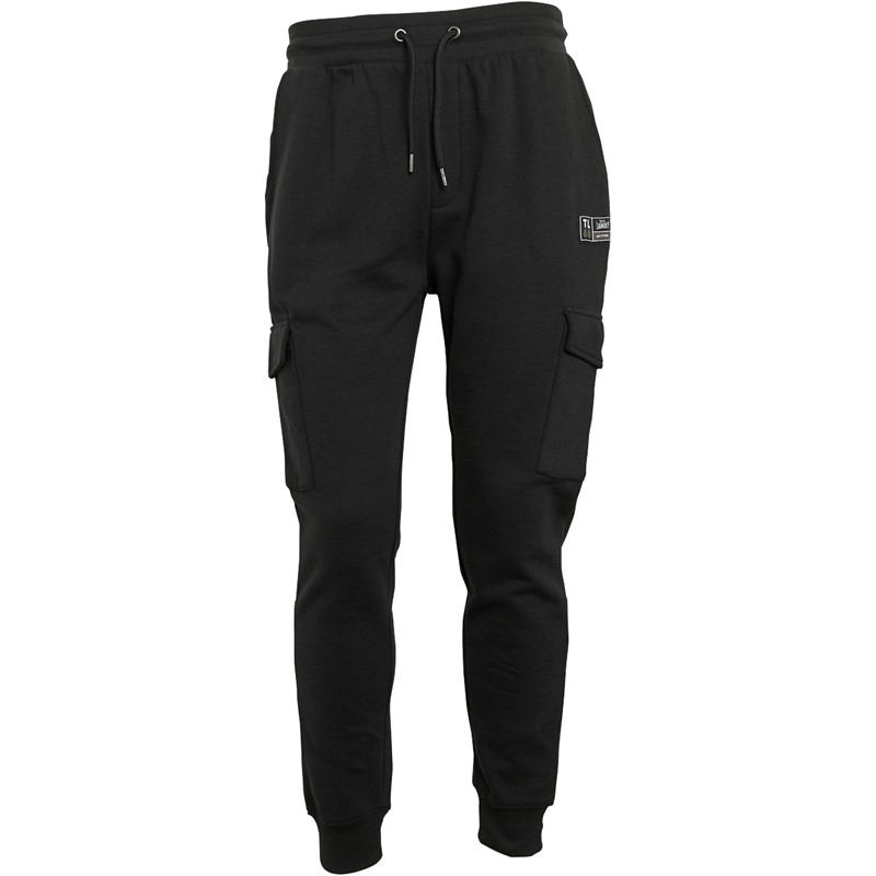 Tokyo Laundry Mens Phantom Joggers Black