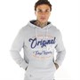 Tokyo Laundry Mens Triv Hoodie Grey