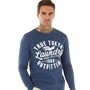 Tokyo Laundry Mens Revo Long Sleeve Top Blue