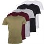 Tokyo Laundry Mens Spectre Five Pack T-Shirts Multi