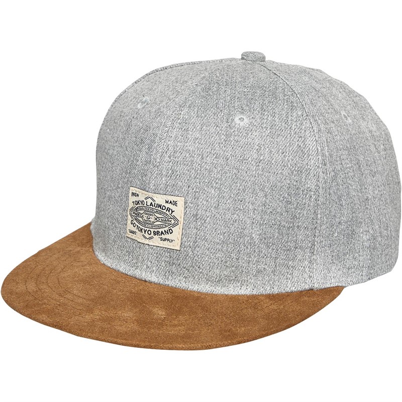 Tokyo Laundry Mens Spira Cap Grey