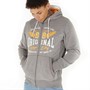 Tokyo Laundry Mens Revel Hoodie Mid Grey Marl