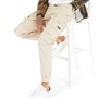 Tokyo Laundry Mens Cathay Cargo Pants Light Grey