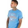 Tokyo Laundry Mens Empire T-Shirt Blue