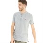 Tokyo Laundry Mens Mortimer Polo Light Grey