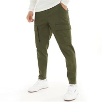 Tokyo Laundry Mens Almagro Cargo Trousers Grape Leaf