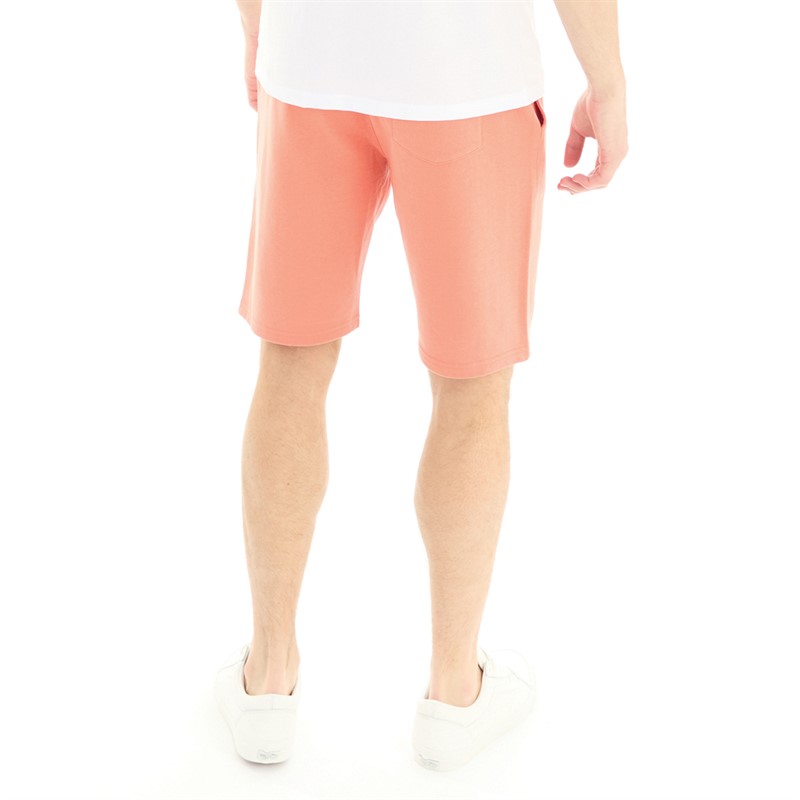 Tokyo Laundry Mens Refract Jersey Shorts Orange