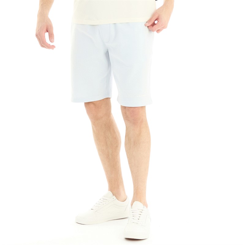 Tokyo Laundry Mens Brody Jersey Shorts Blue