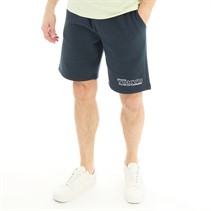 Tokyo Laundry Mens Brody Jersey Shorts Navy