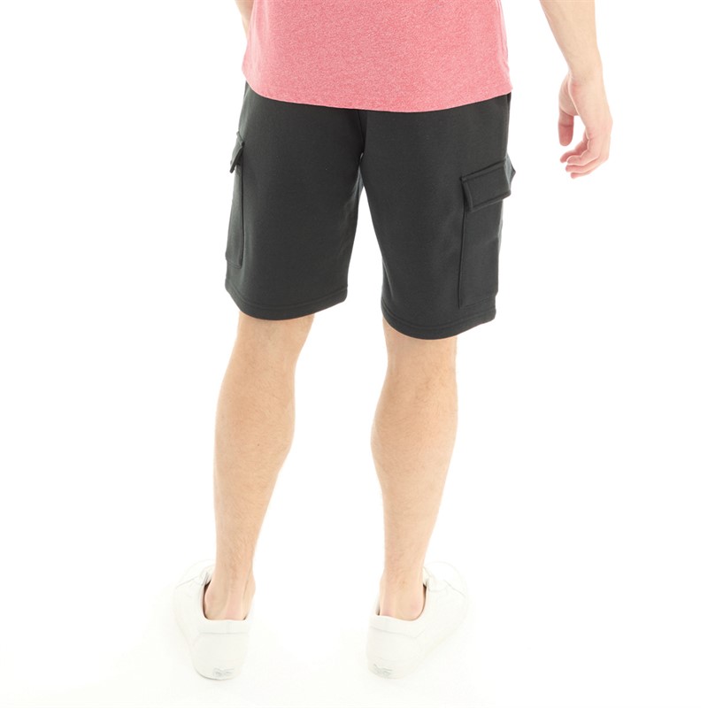 Tokyo Laundry Mens Valence Cargo Shorts Black