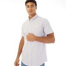 Tokyo Laundry Mens Tiberius Short Sleeve Shirt Lilac