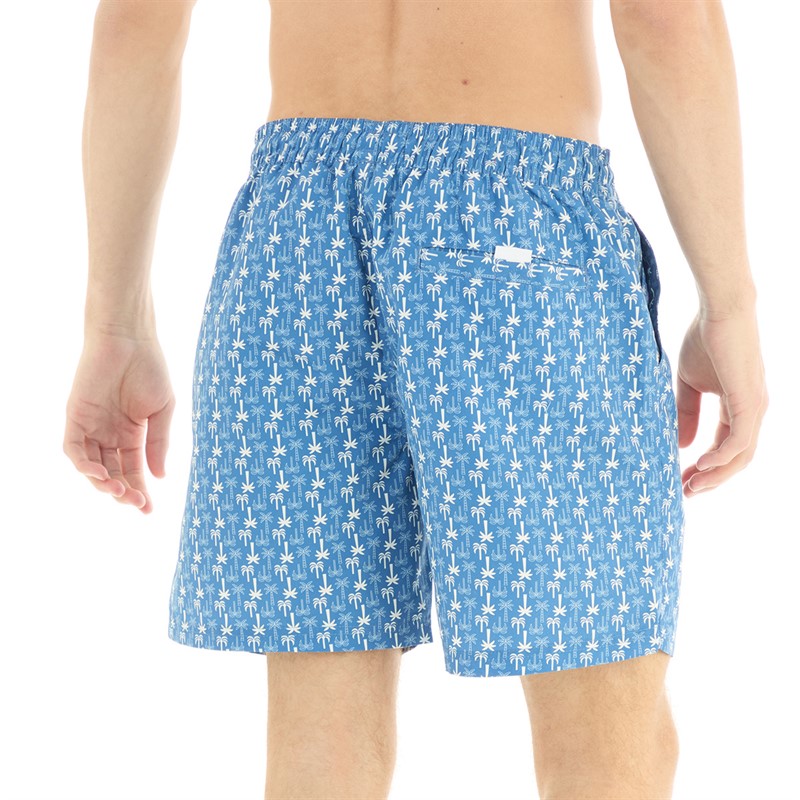 Tokyo Laundry Mens Magos Swim Shorts Blue