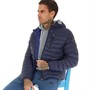 Tokyo Laundry Mens Vizzini Quilted Puffer Jacket Navy