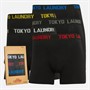 Tokyo Laundry Mens Tona Five Pack Boxers Black