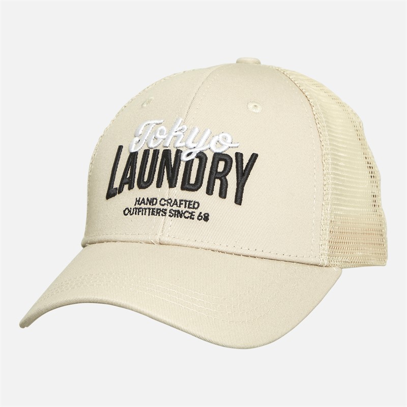 Tokyo Laundry Mens Haushaugen Cap Stone