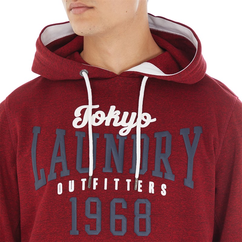 Buy Tokyo Laundry Mens Search Hoodie Red Grindle