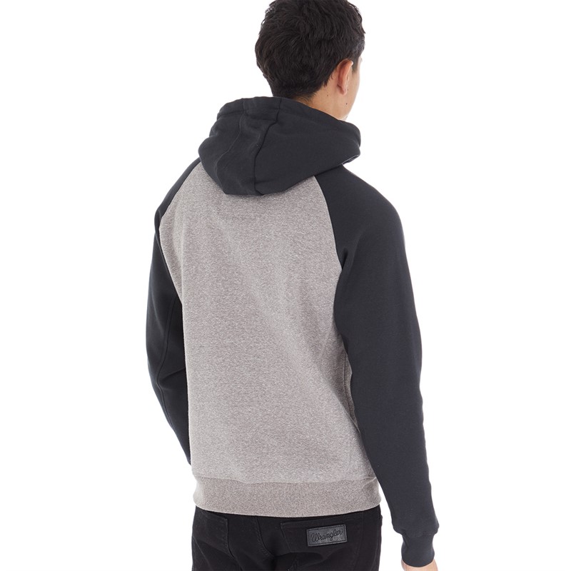 Tokyo Laundry Mens Surround Hoodie Light Grey Grindle