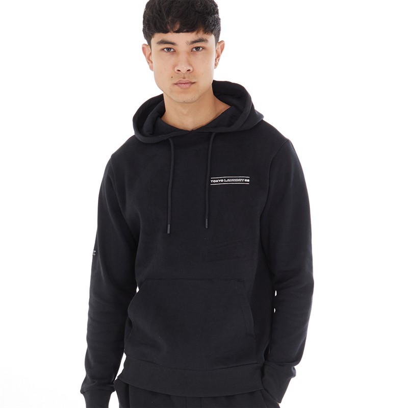 Buy Tokyo Laundry Mens Valence Hoodie Jet Black