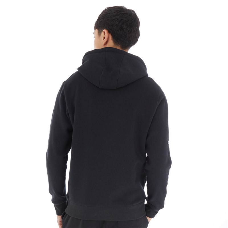 Tokyo Laundry Mens Valence Hoodie Jet Black