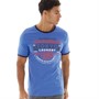 Tokyo Laundry Mens Ryobi T-Shirt Blue Grindle