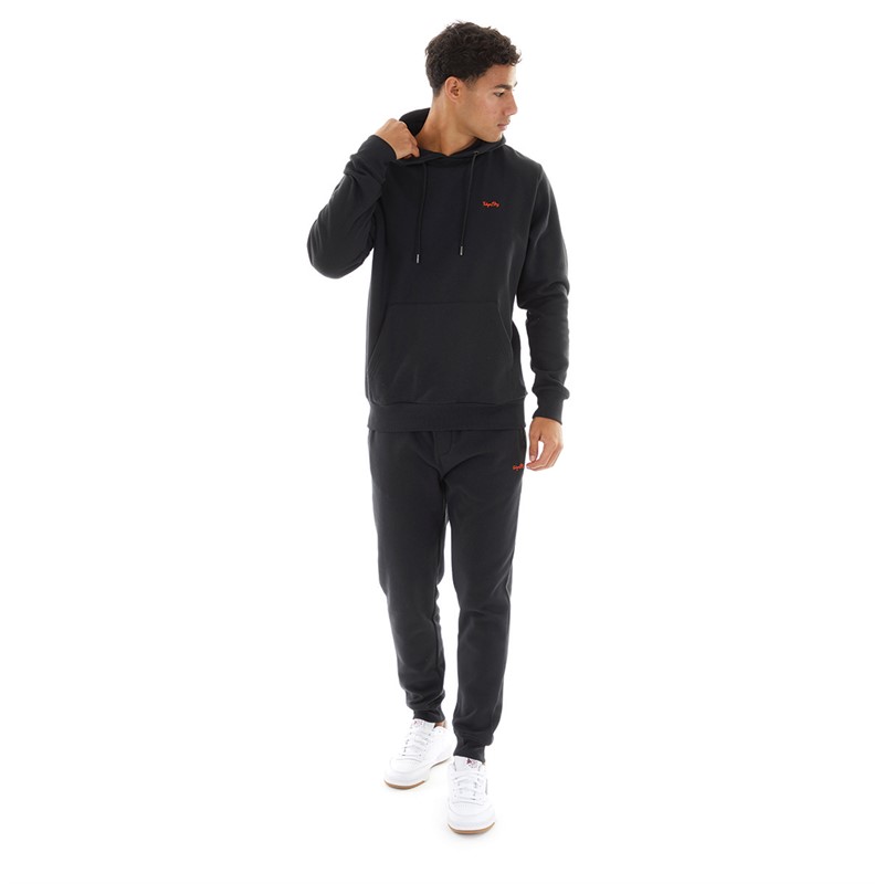 Tokyo Laundry Mens Throne Tracksuit Black