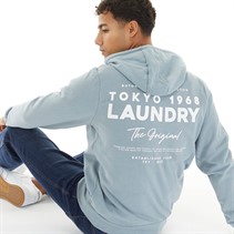 Tokyo Laundry Mens Kole Hoodie Grey