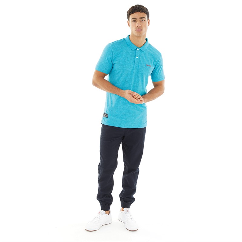 Tokyo Laundry Mens Kieran Polo Sea Grindle