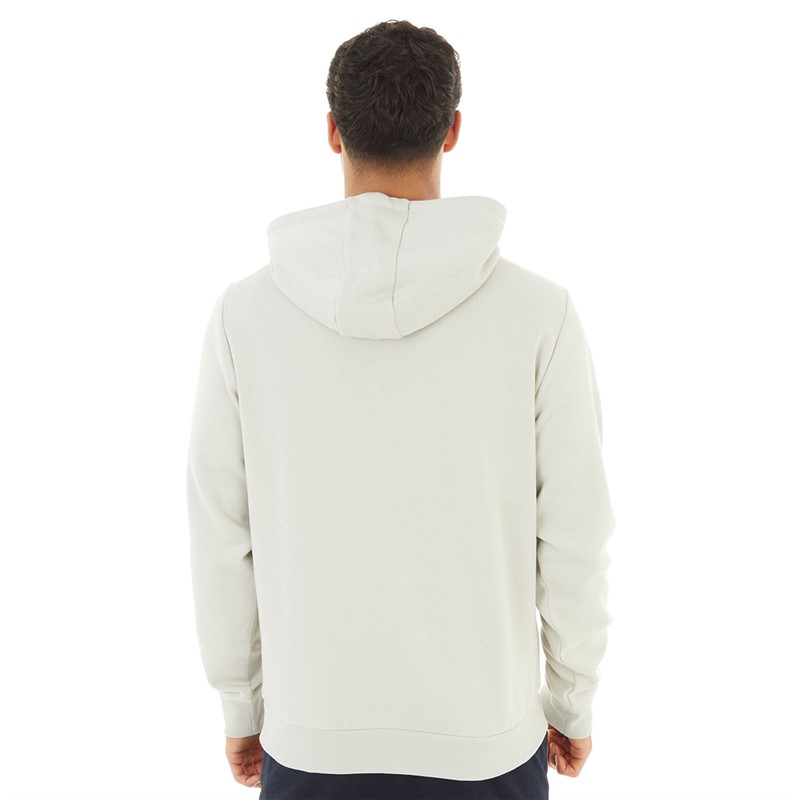 Tokyo Laundry Mens Invective Hoodie Light Grey Marl