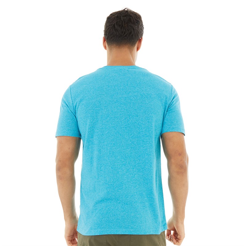 Tokyo Laundry Mens Leon T-Shirt Sea Grindle