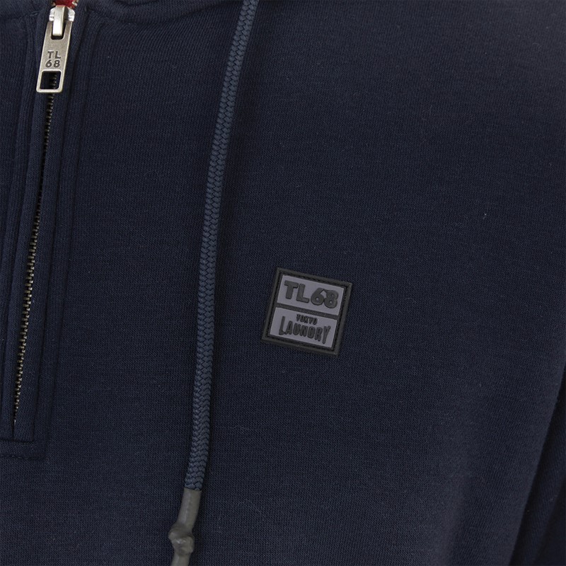 Tokyo Laundry Mens Invective Hoodie Navy