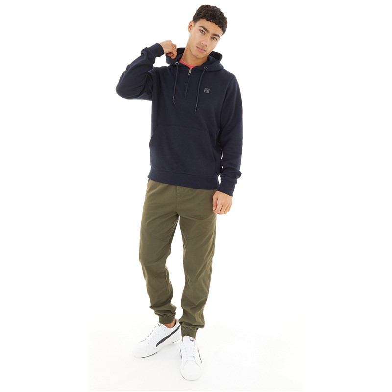 Tokyo Laundry Mens Invective Hoodie Navy