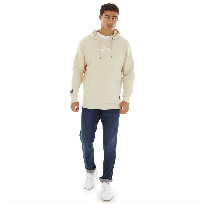 Tokyo Laundry Mens Kole Hoodie Stone