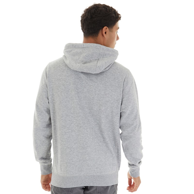 Tokyo Laundry Mens Search Hoodie Light Grey Marl