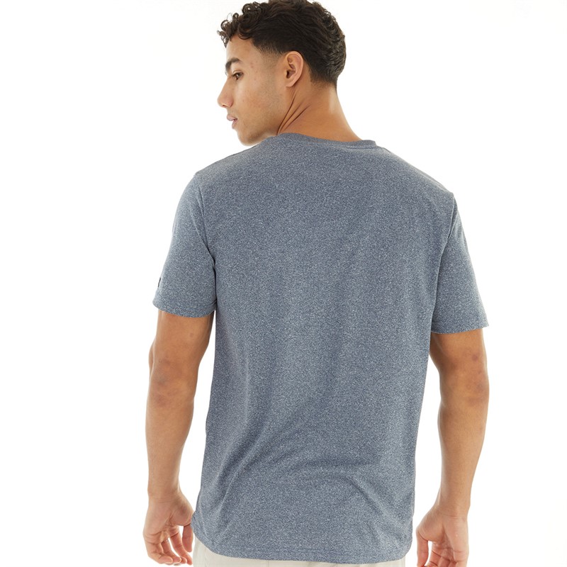 Tokyo Laundry Mens Adapt T-Shirt Blue Grindle