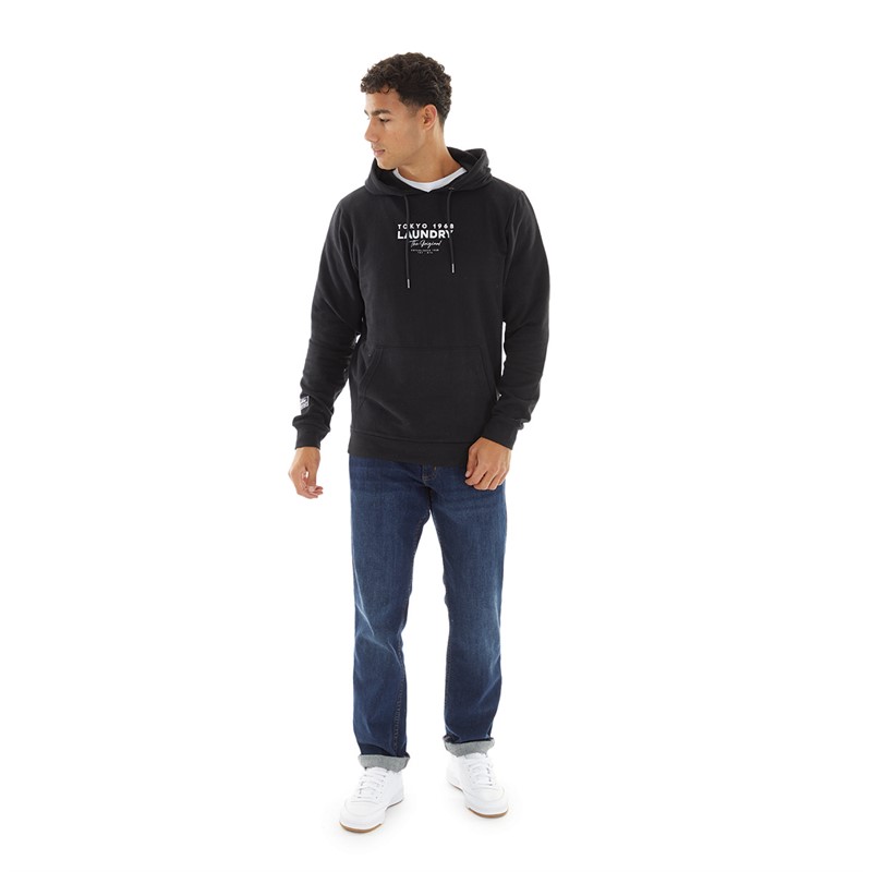 Tokyo Laundry Mens Kole Hoodie Black