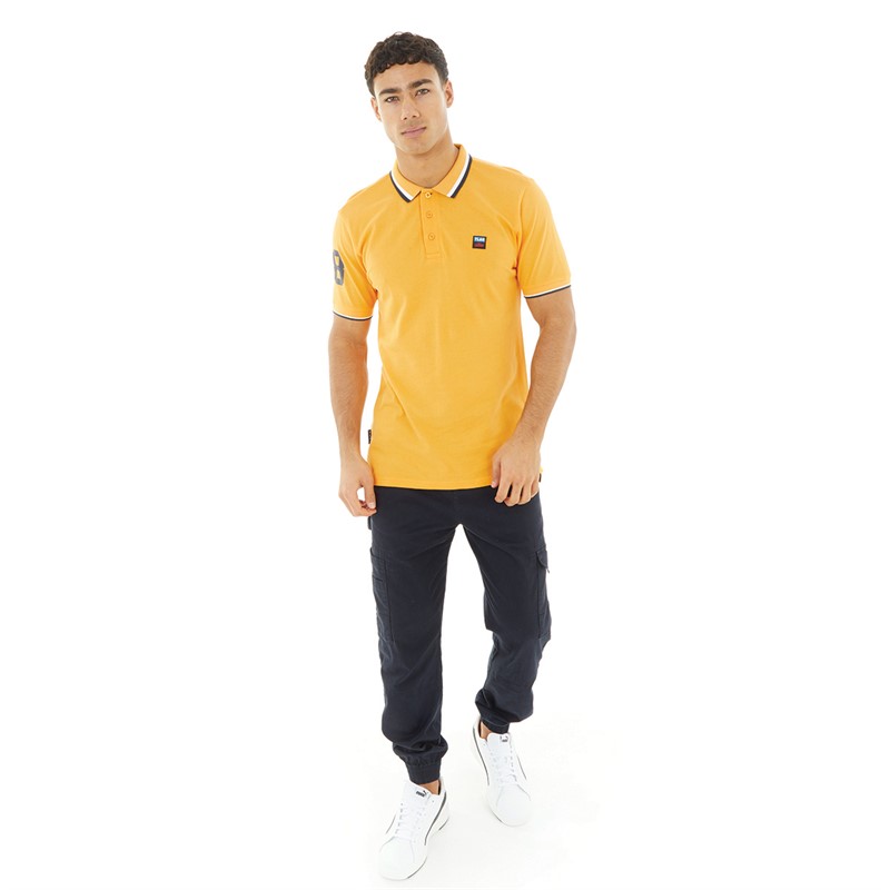 Tokyo Laundry Mens Subverse Polo Gold