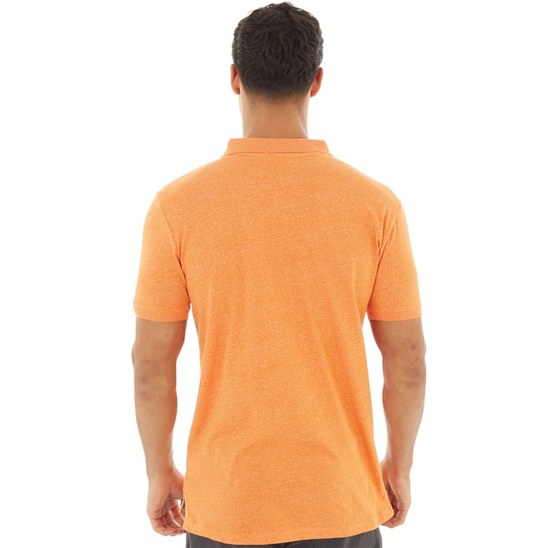 Tokyo Laundry Mens Kieran Polo Orange Grindle