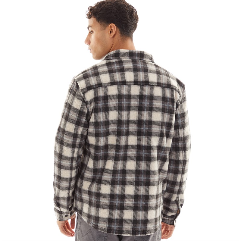 Tokyo Laundry Mens Esteban Long Sleeve Checked Shirt Grey Check