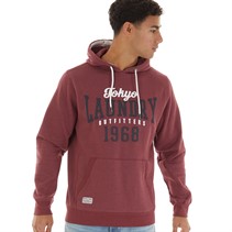 Tokyo Laundry Mens Search Hoodie Oxblood