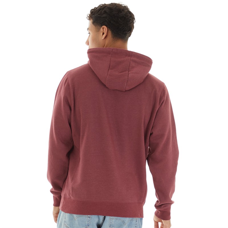 Tokyo Laundry Mens Search Hoodie Oxblood