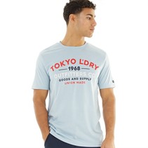 Tokyo Laundry Mens Adapt T-Shirt Ice Water Grindle