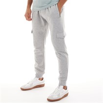 Tokyo Laundry Mens Crayo Joggers Light Grey Marl