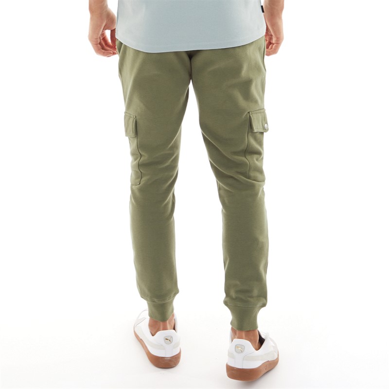 Tokyo Laundry Mens Crayo Joggers Dark Khaki